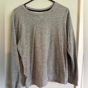 Gray sweatshirt